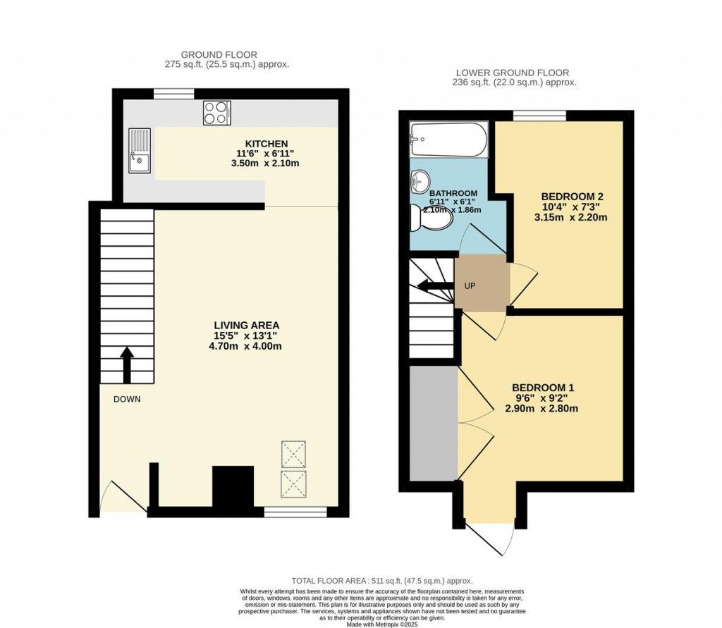 Floorplans For Milton Street, Brixham