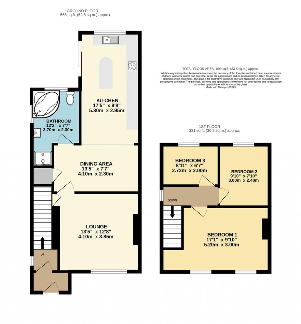 Floorplans For Lytes Road, Brixham