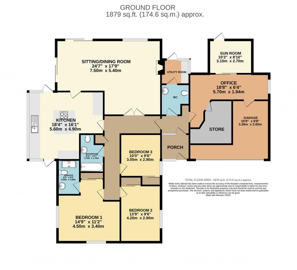 Floorplans For Bala Brook Close, Brixham