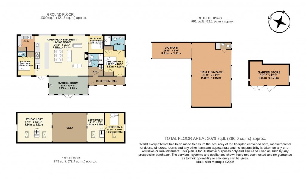 Floorplans For Alston Lane, Churston Ferrers, Brixham