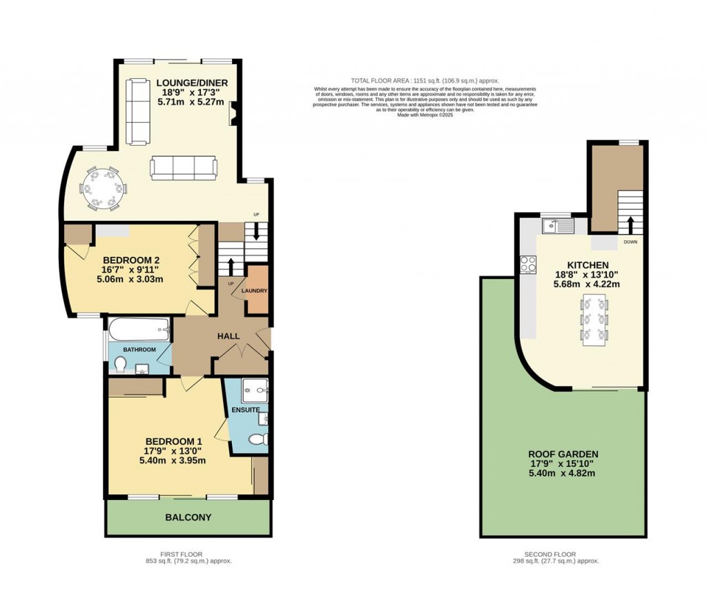 Floorplans For Broad Reach, Paignton