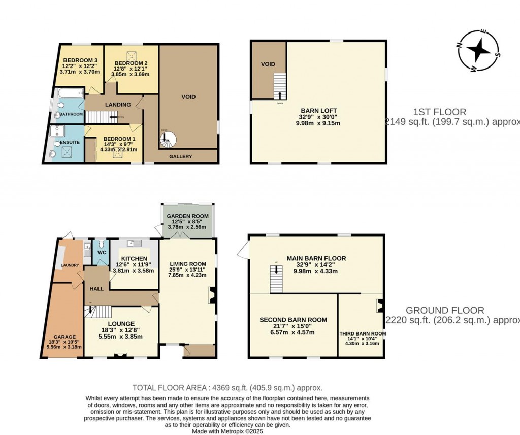 Floorplans For Horsepool Street, Brixham
