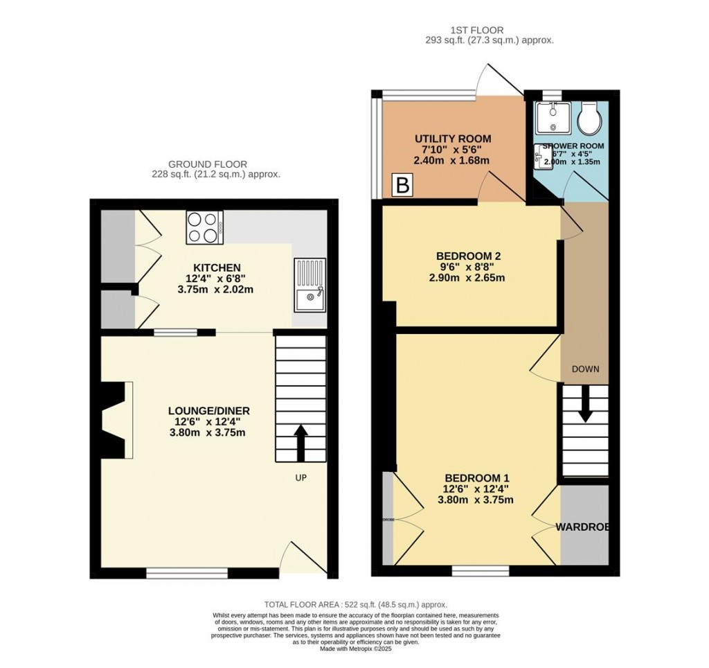 Floorplans For Wren Hill, Brixham