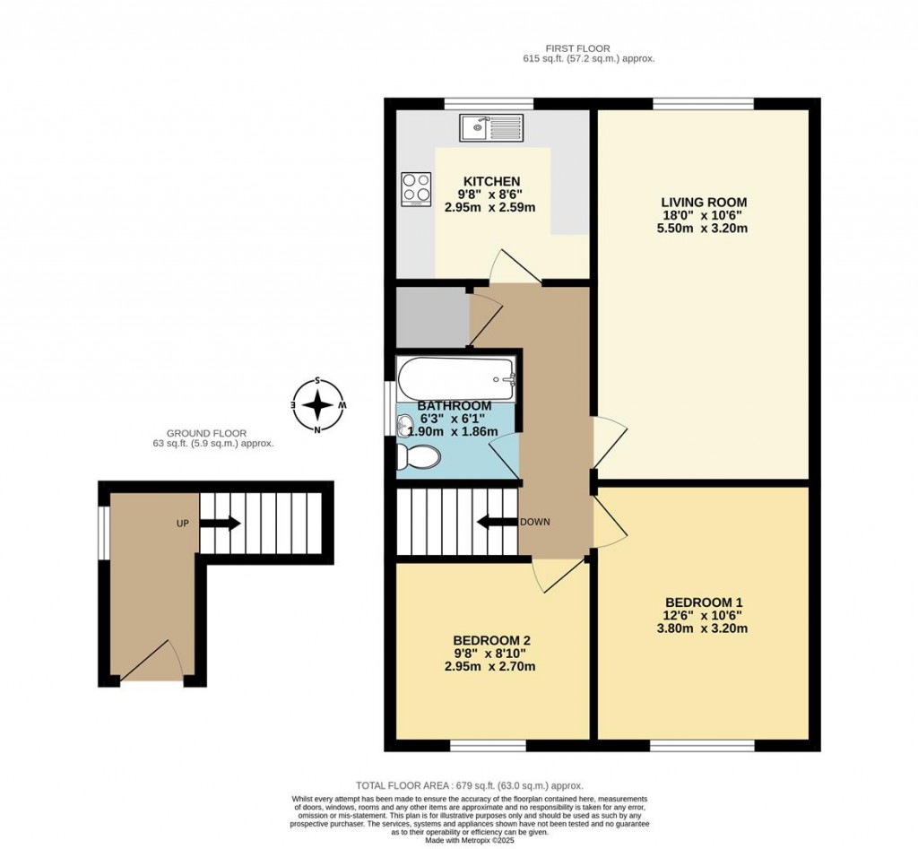 Floorplans For Metherell Avenue, Brixham