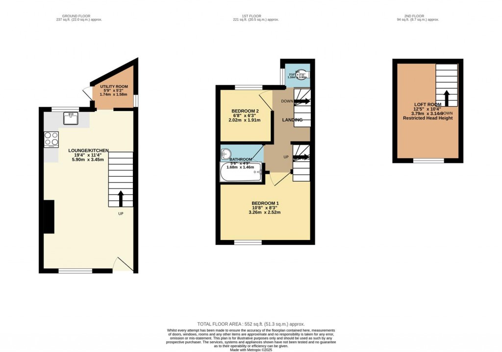 Floorplans For Windmill Hill, Brixham