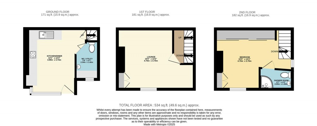 Floorplans For Church Hill West, Brixham