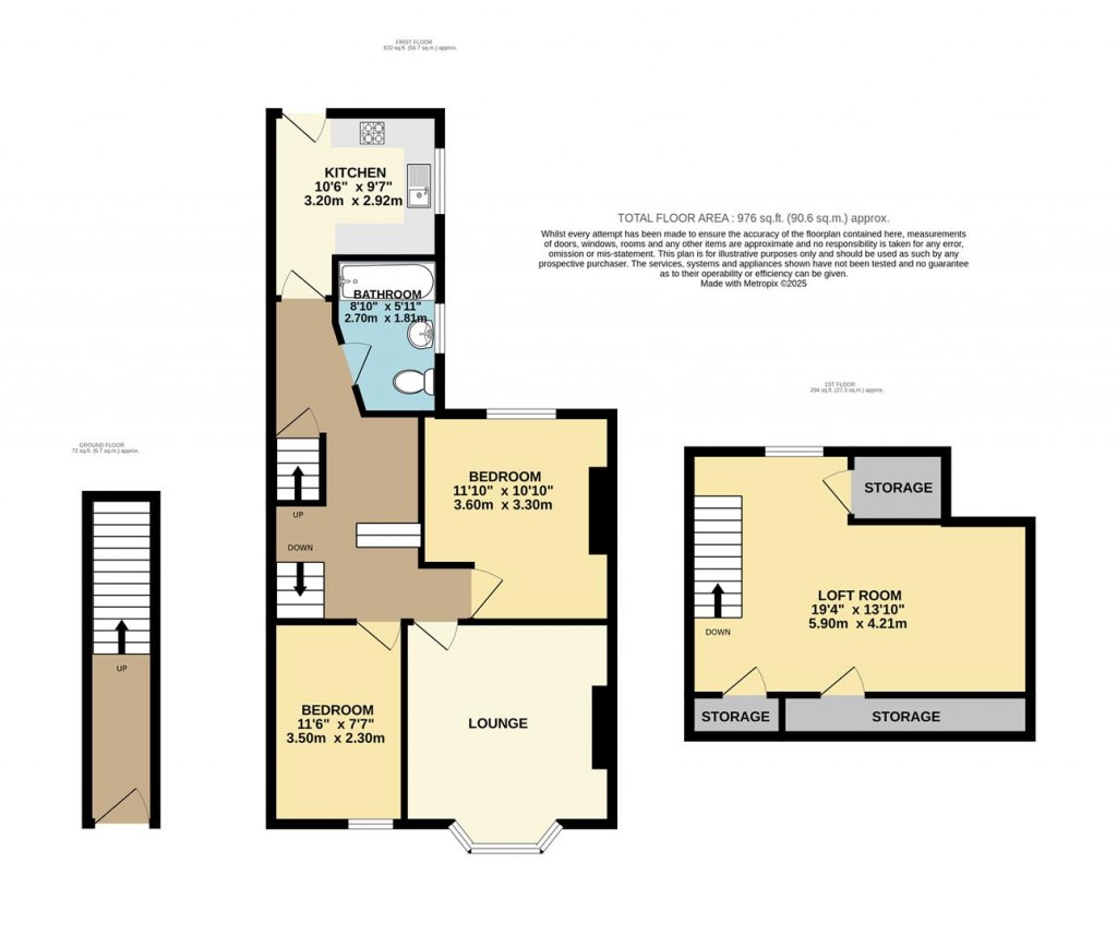 Floorplans For Mount Pleasant Road, Brixham