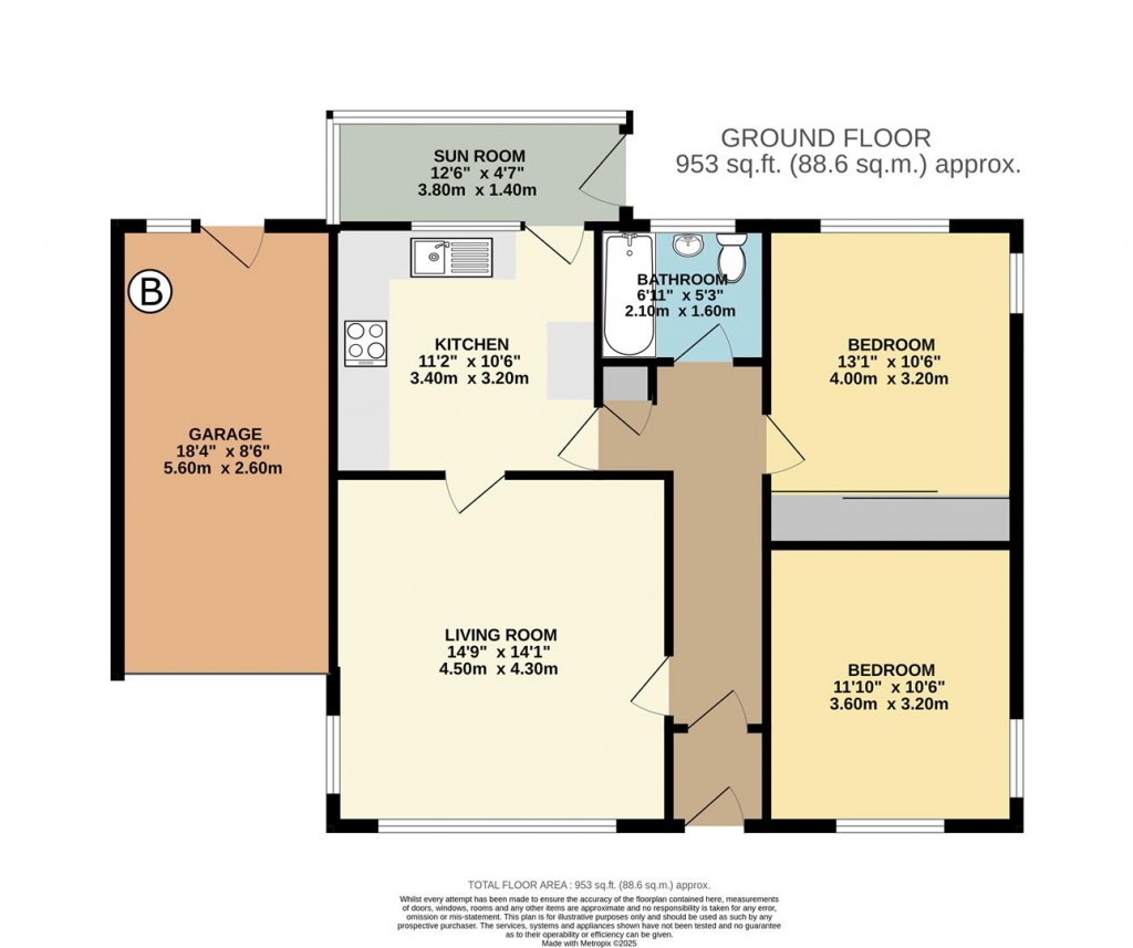 Floorplans For Upton Hill Road, Brixham