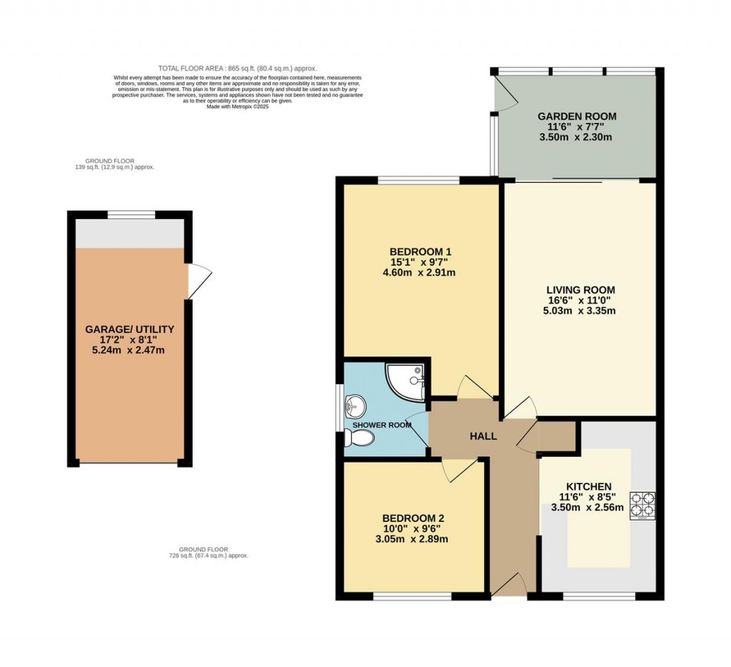 Floorplans For Milton Crescent, Brixham