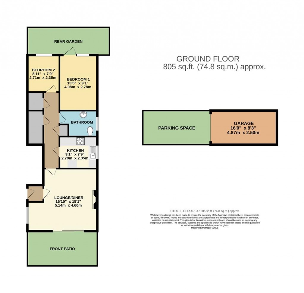 Floorplans For Nelson Road, Furzeham, Brixham