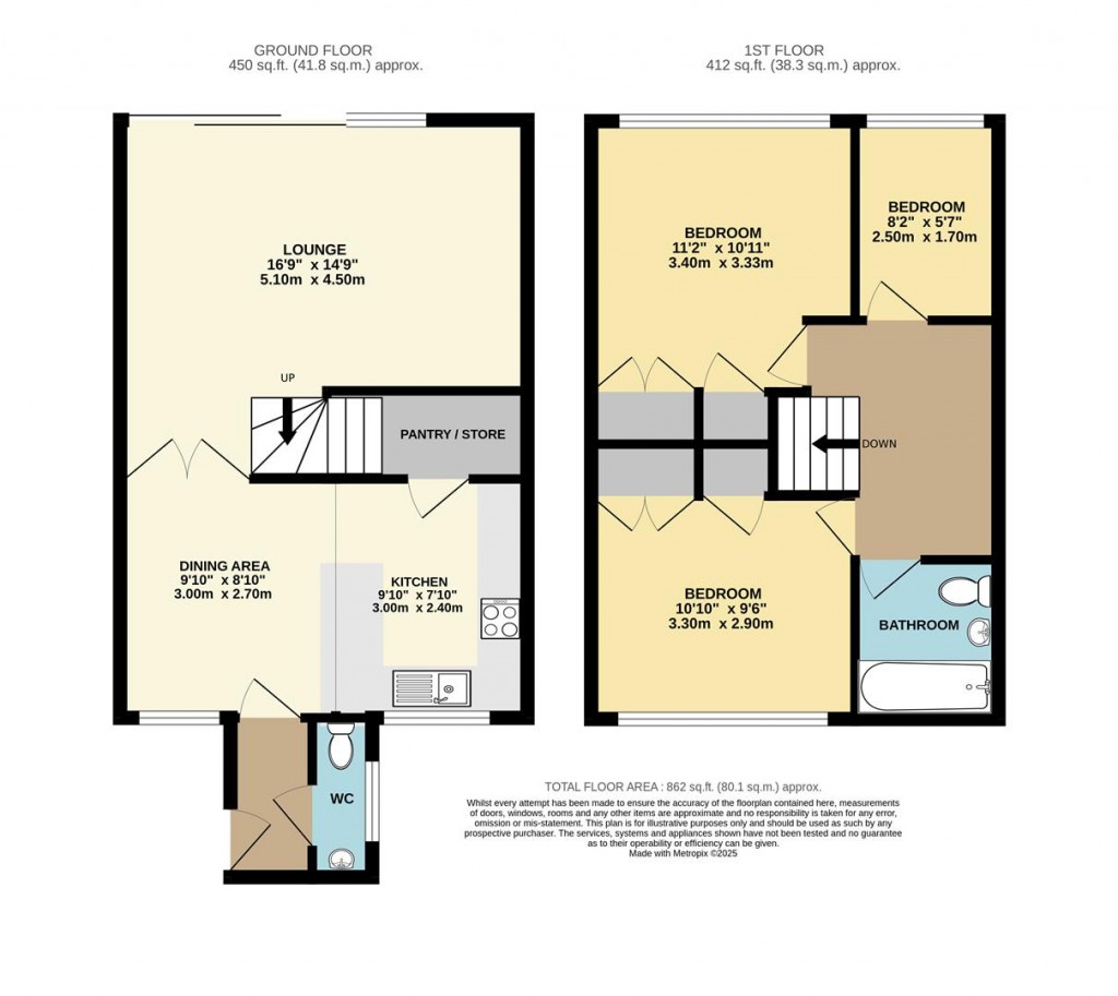 Floorplans For Centry Road, Brixham