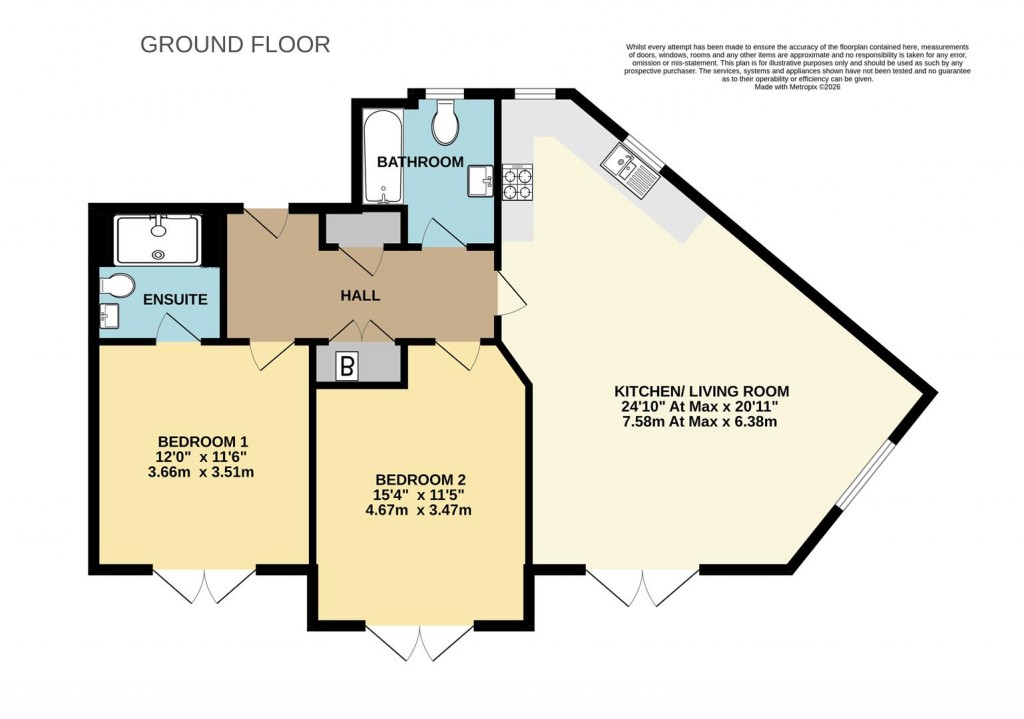 Floorplans For St. Marys Hill, Brixham