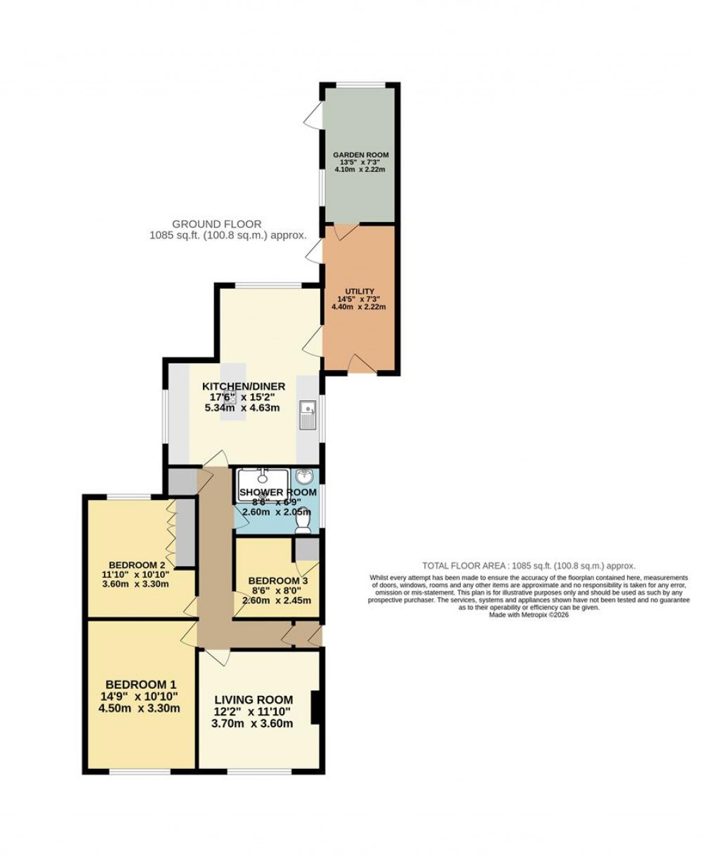 Floorplans For Belmont Road, Brixham
