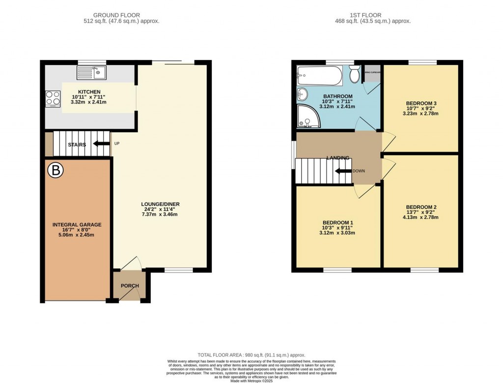 Floorplans For Eden Park, Brixham
