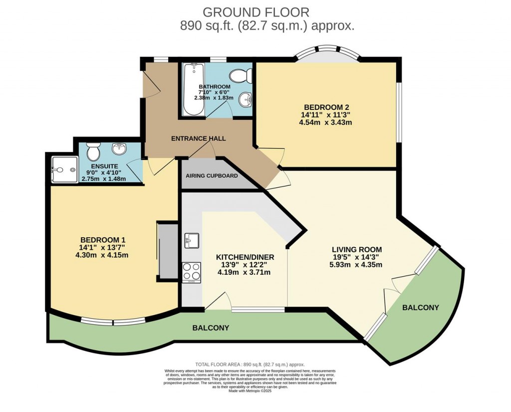 Floorplans For St. Marys Drive, Brixham