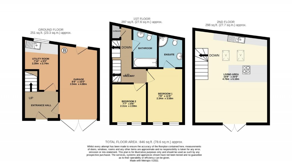 Floorplans For Pump Street, Brixham