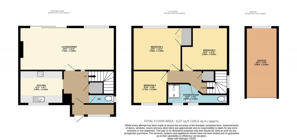 Floorplans For Rea Barn Close, Brixham