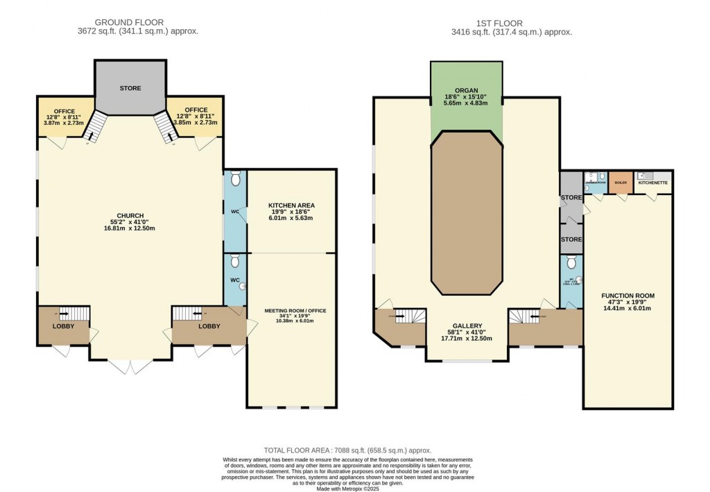 Floorplans For Bolton Street, Brixham