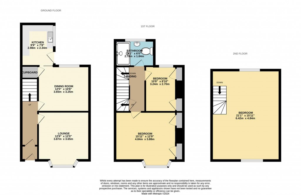 Floorplans For Glenmore Road, Brixham
