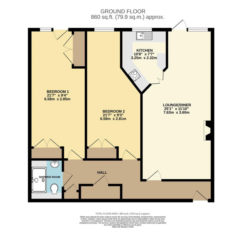 Floorplans For New Road, Brixham