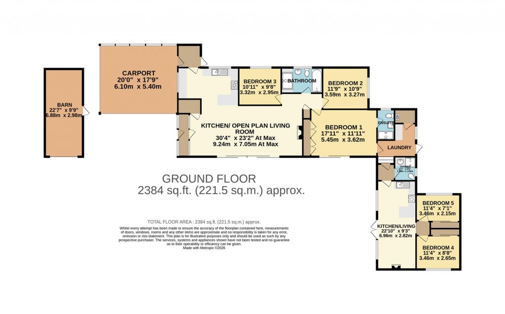 Floorplans For Horsepool Street, Brixham