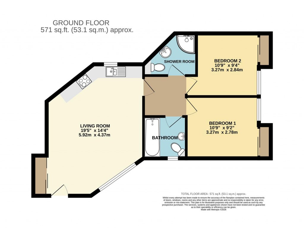 Floorplans For Overgang Road, Brixham