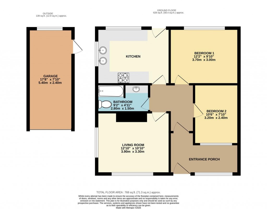 Floorplans For Elm Road, Brixham