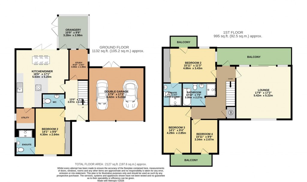 Floorplans For Heritage Way, Brixham