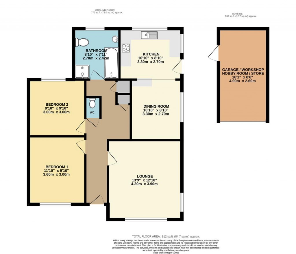 Floorplans For Orchard Grove, Brixham