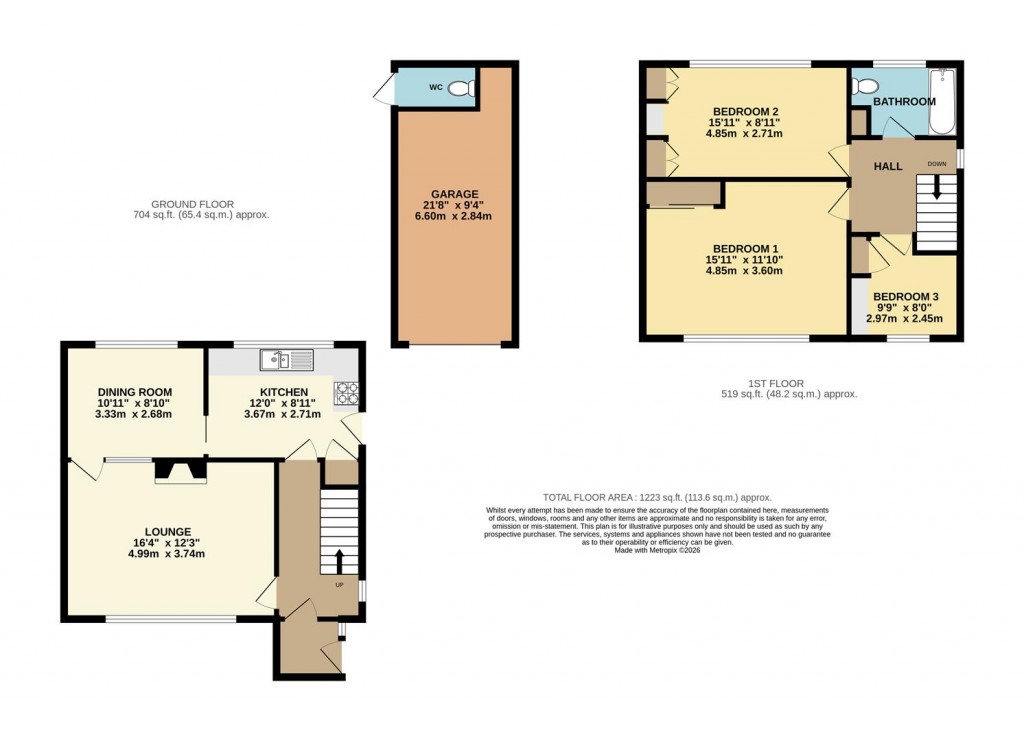 Floorplans For Burton Place, Brixham