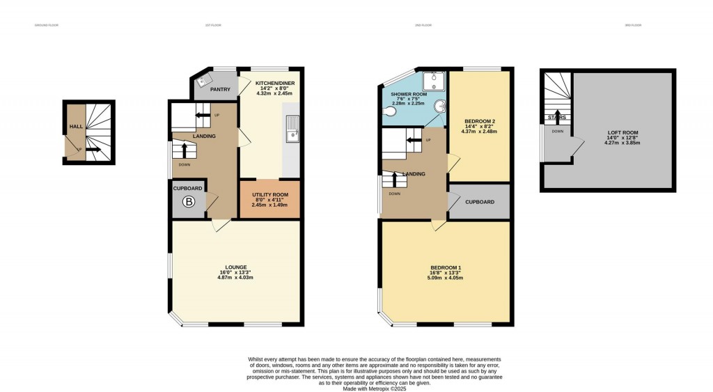 Floorplans For Fore Street, Brixham