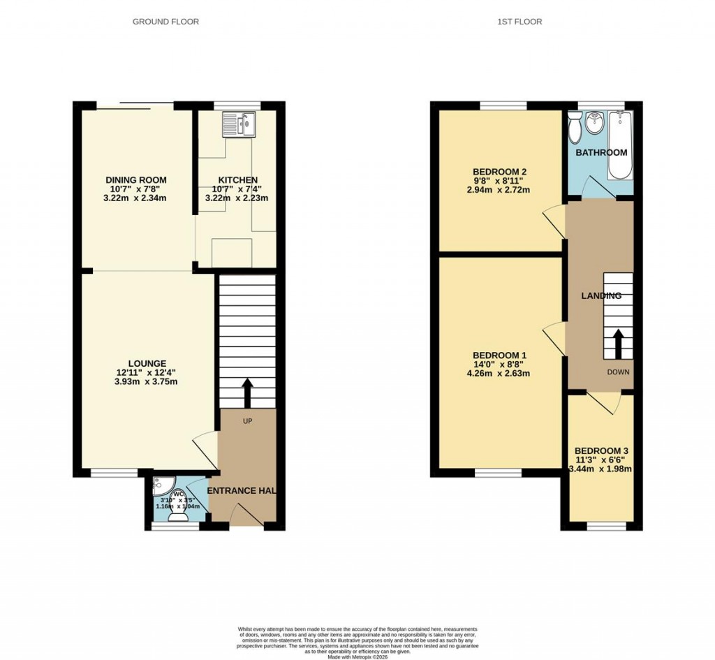 Floorplans For South Furzeham Road, Brixham