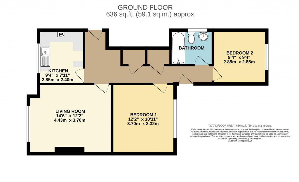 Floorplans For Churston Way, Copythorne, Brixham