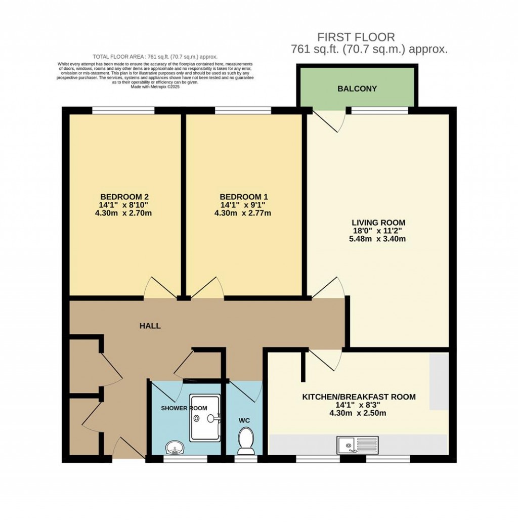 Floorplans For Chestnut Drive, Brixham