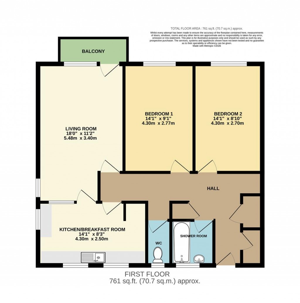 Floorplans For Chestnut Drive, Brixham