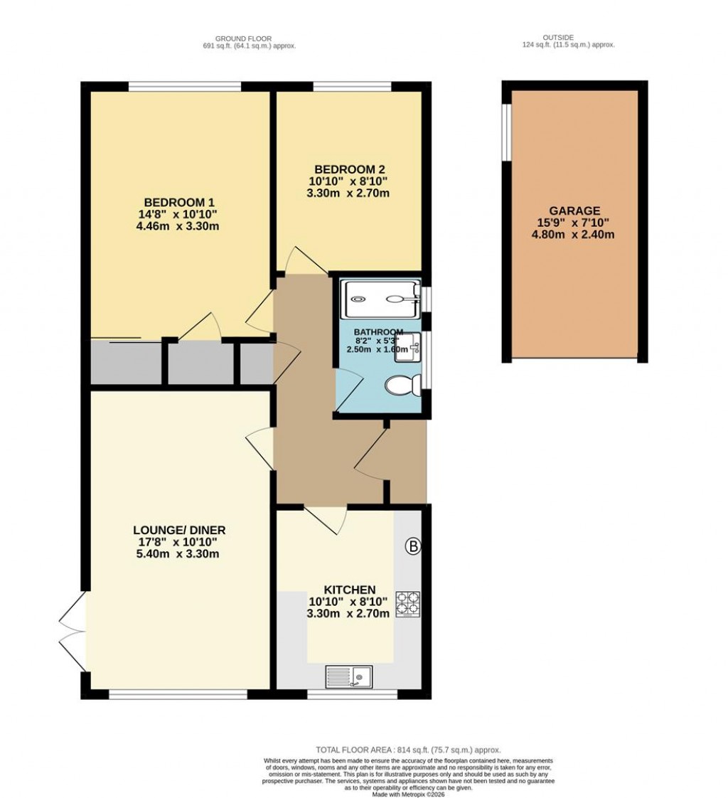 Floorplans For Windmill Close, Brixham