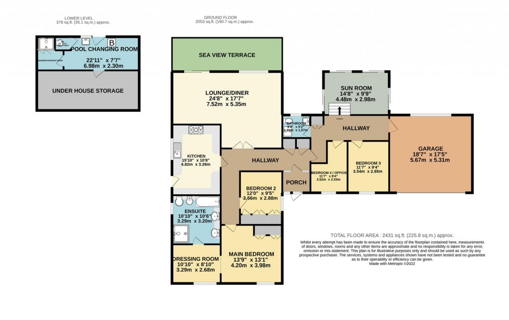 Floorplans For Huccaby Close, Brixham