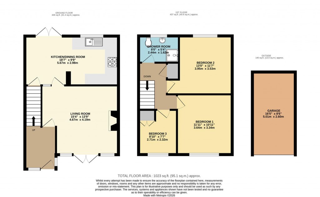 Floorplans For Stoneacre Close, Brixham