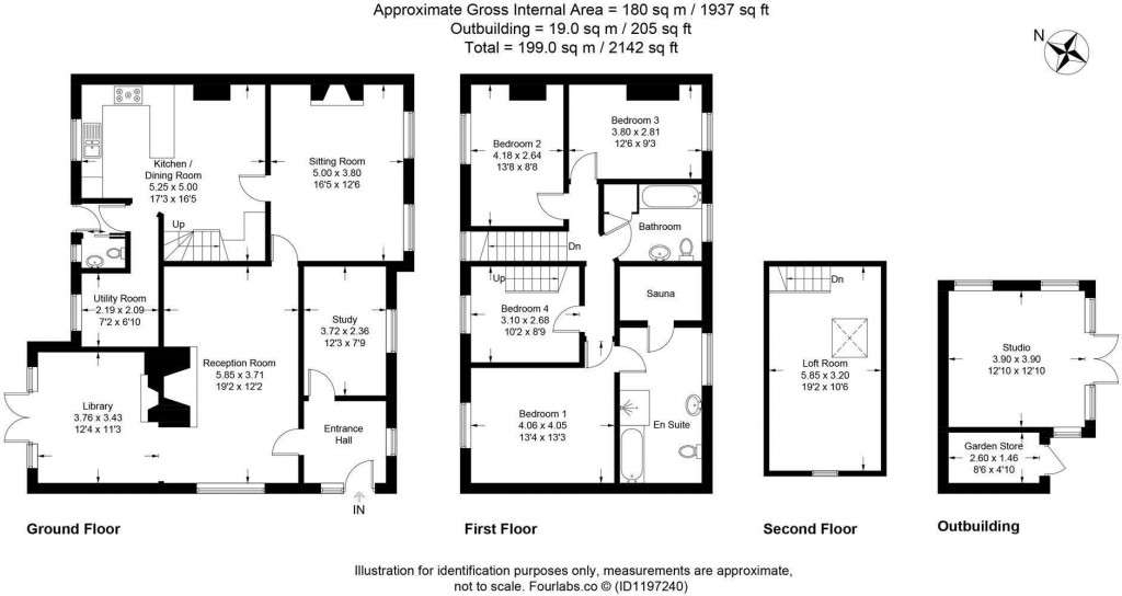 Floorplans For Brownstone Road, Kingswear, Dartmouth
