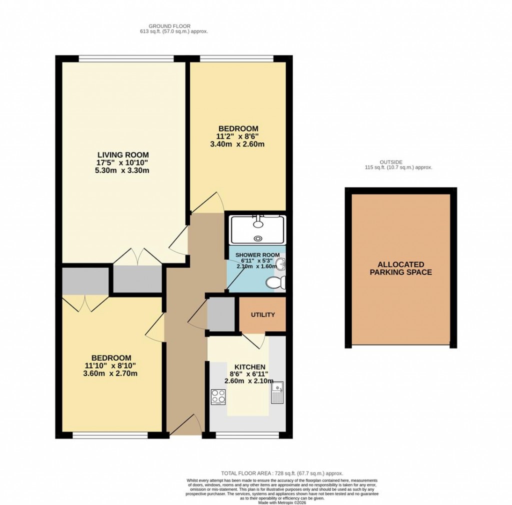 Floorplans For New Road, Brixham