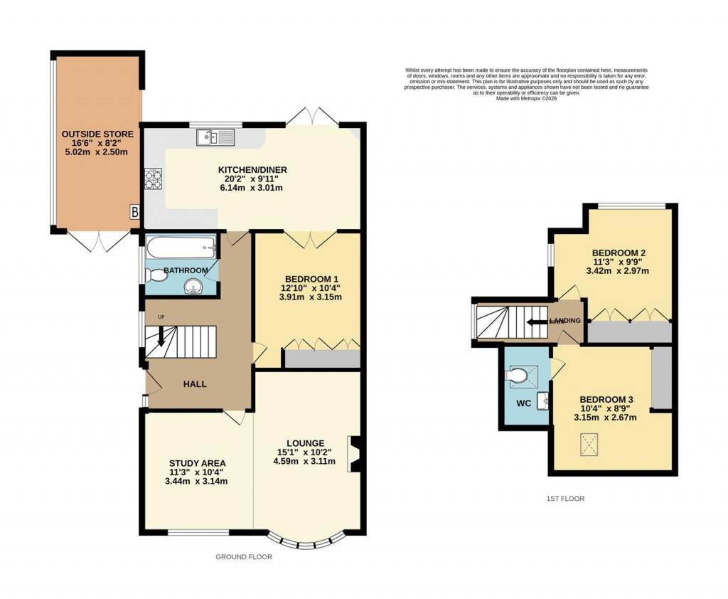 Floorplans For Heath Park, Brixham