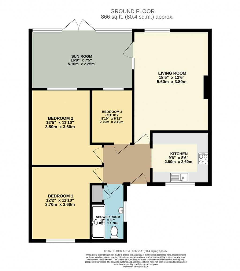 Floorplans For Pillar Avenue, Brixham