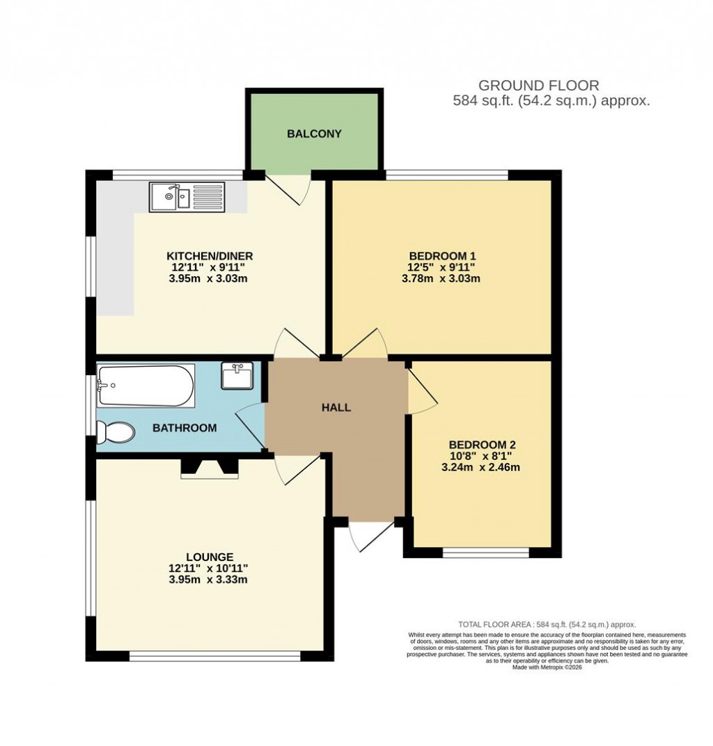 Floorplans For Cedar Way, Brixham