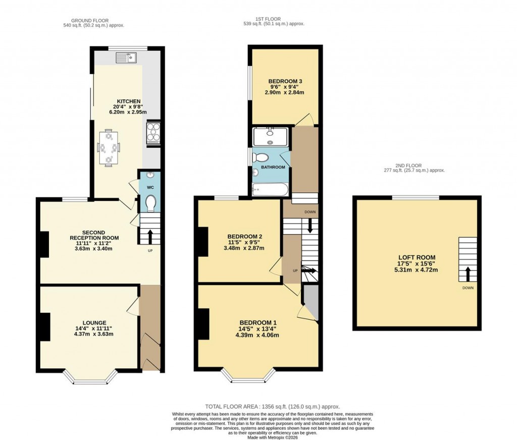 Floorplans For Greenswood Road, Brixham