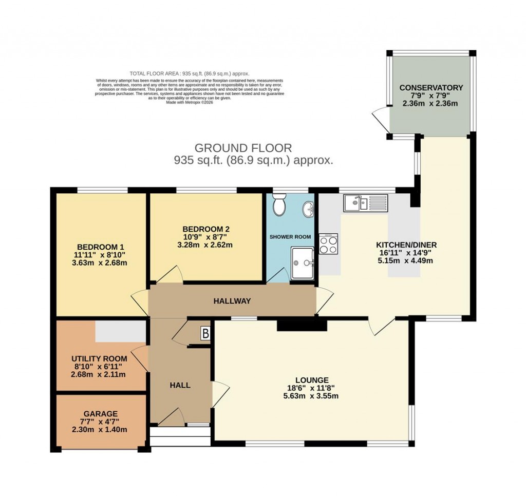 Floorplans For Meadow Park, Brixham