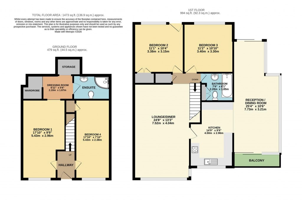 Floorplans For Ocean View Drive, Brixham
