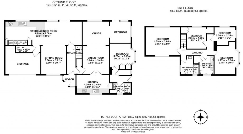 Floorplans For Rea Barn Road, Brixham