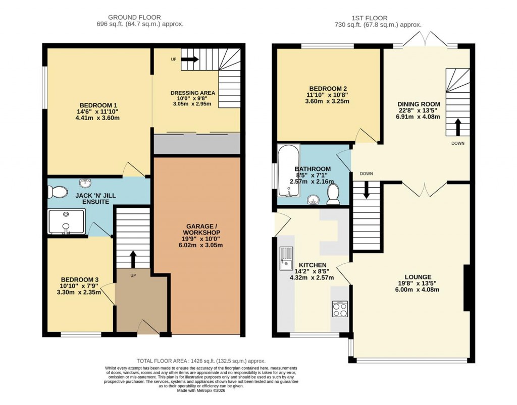 Floorplans For Ocean View Drive, Brixham