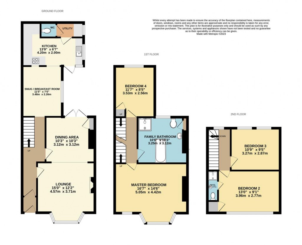Floorplans For Ranscombe Road, Brixham