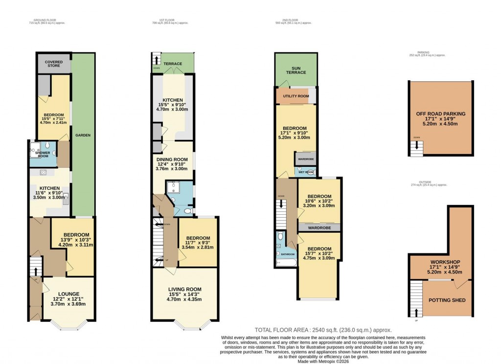 Floorplans For Berry Head Road, Brixham